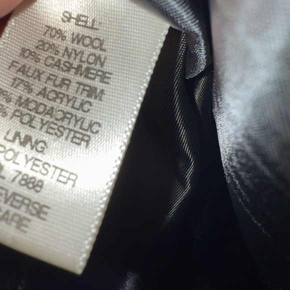 Barneys New York wool blend coat size 6 - Picture 4 of 4